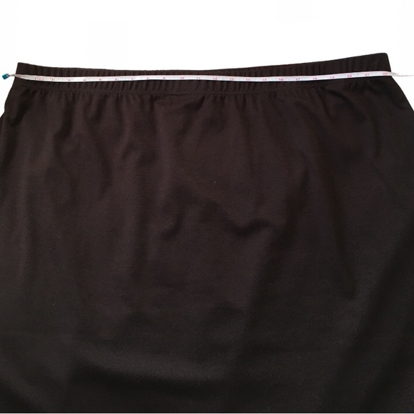 Avenue Sweater Skirt, Chocolate Brown, 26W - Picture 6 of 8